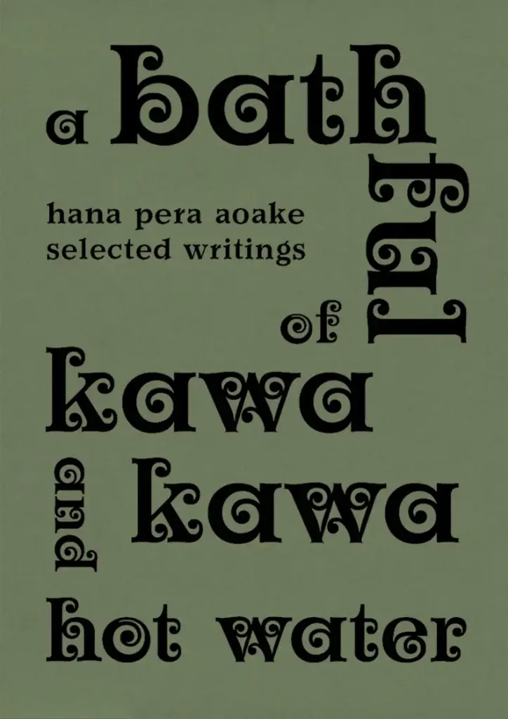 A bathful of kawakawa and hot water